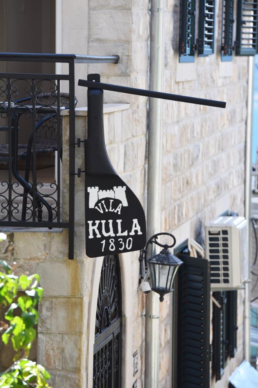 Vila Kula 1830 Apartments 赫尔采格诺维 外观 照片